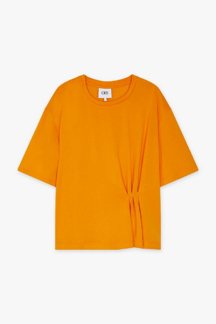 CKS T-Shirt Twist Oranje