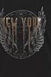 B.Young T-Shirt Sanla New York Black